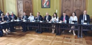 Radni IX kadencji Rady Miejskiej w Bytowie (fot. bytow.com.pl)