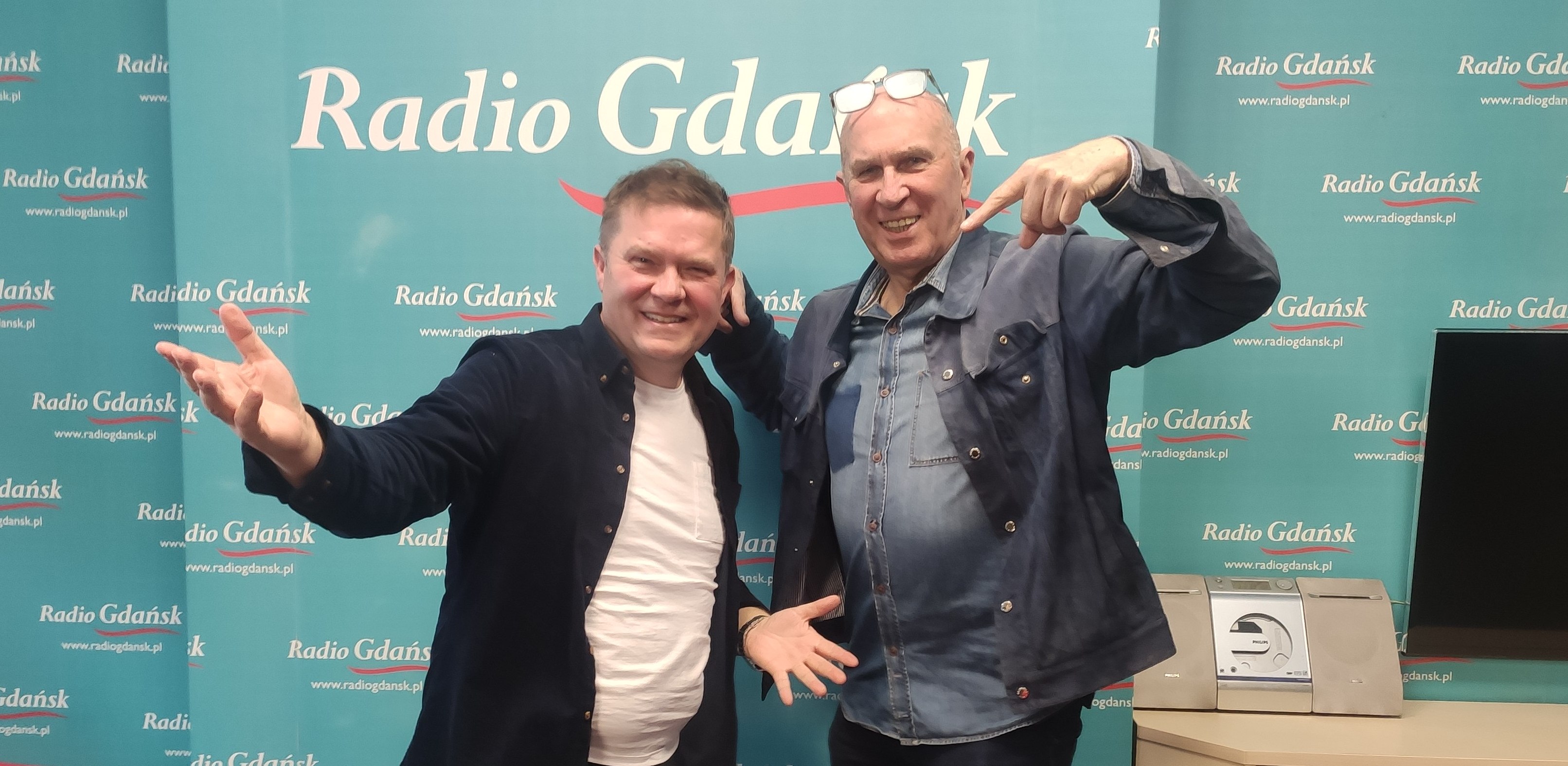 Sławomir Siezieniewski i Wojciech Korzeniewski (fot. Radio Gdańsk)