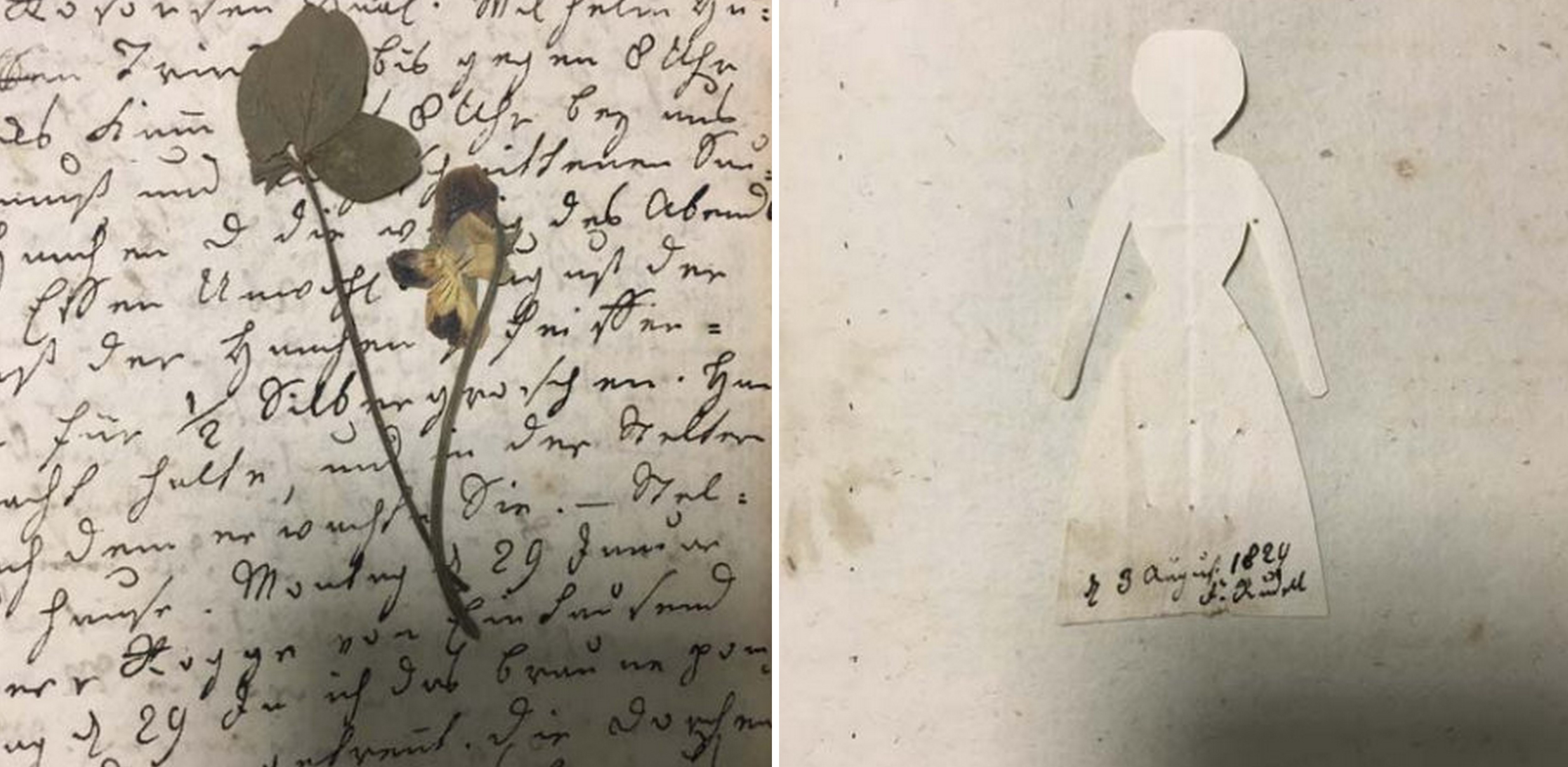 Fragmenty dziennika (Fot. Biblioteka Elbląska)