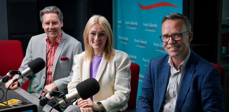 Tomasz Kloskowski, Ewa Navarro Mora i Tomasz Limon (fot. Radio Gdańsk/Pola Malańska)
