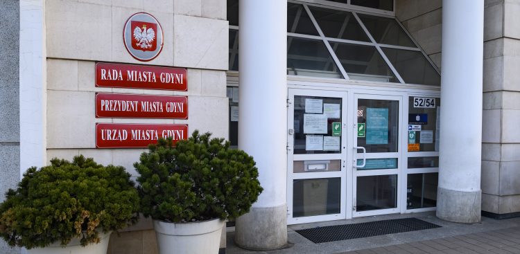 Urząd Miasta w Gdyni (fot. Anna Bobrowska / KFP)