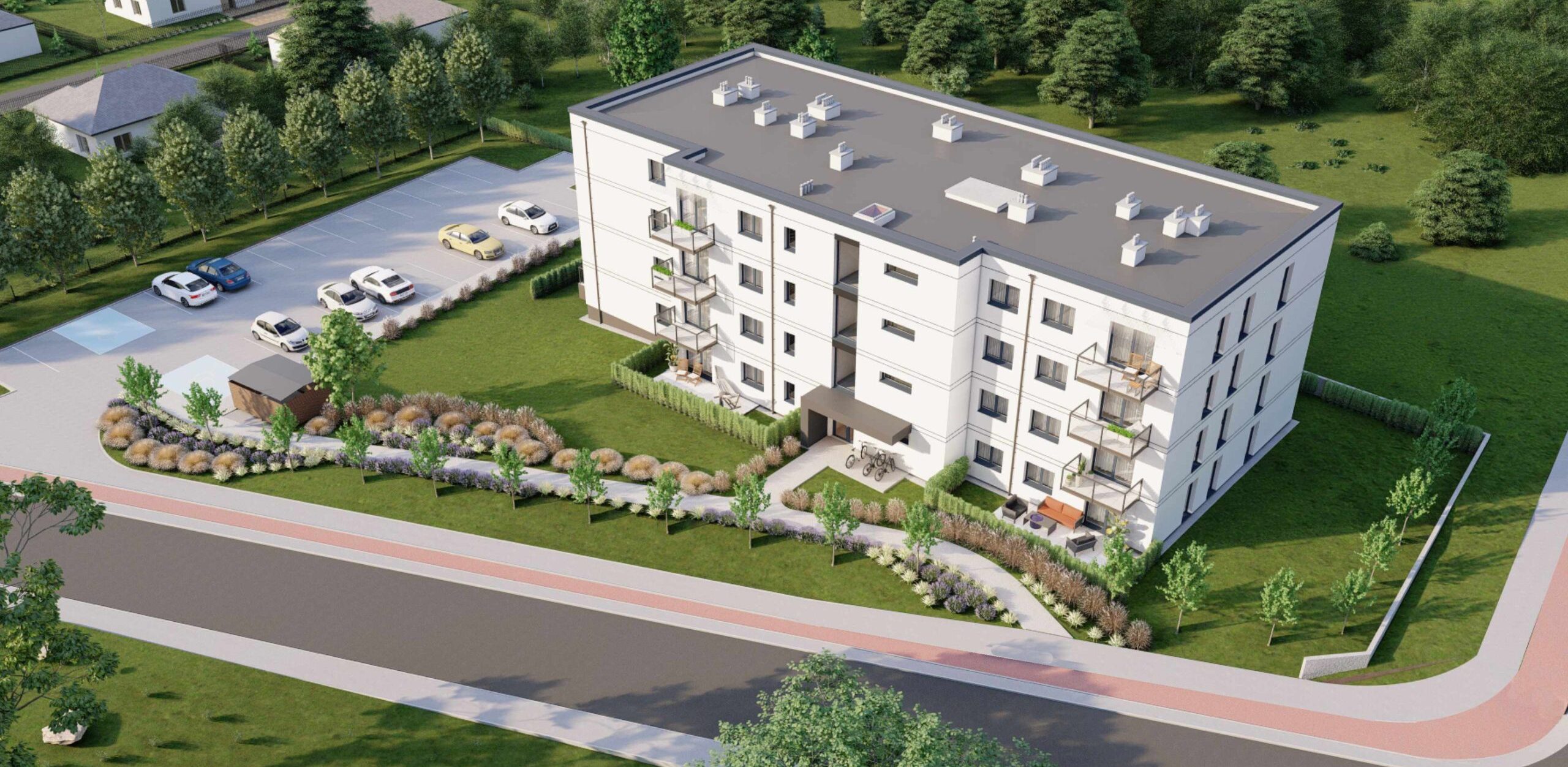 Wizualizacja budynku SIM w Człuchowie (fot. SIM Pomorze/G3D Architektura)