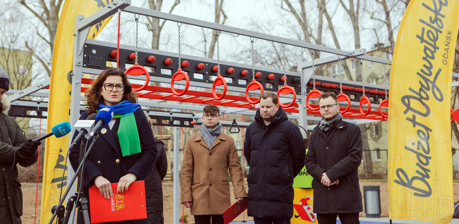 Konferencja prasowa dot. Gdańskiego Budżetu Obywatelskiego 2026 (fot. Dominik Paszliński)
