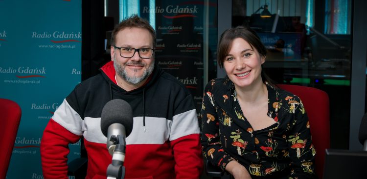Paweł Ryta i Hanna Lesner-Ratajczak (fot. Radio Gdańsk/Pola Malańska)