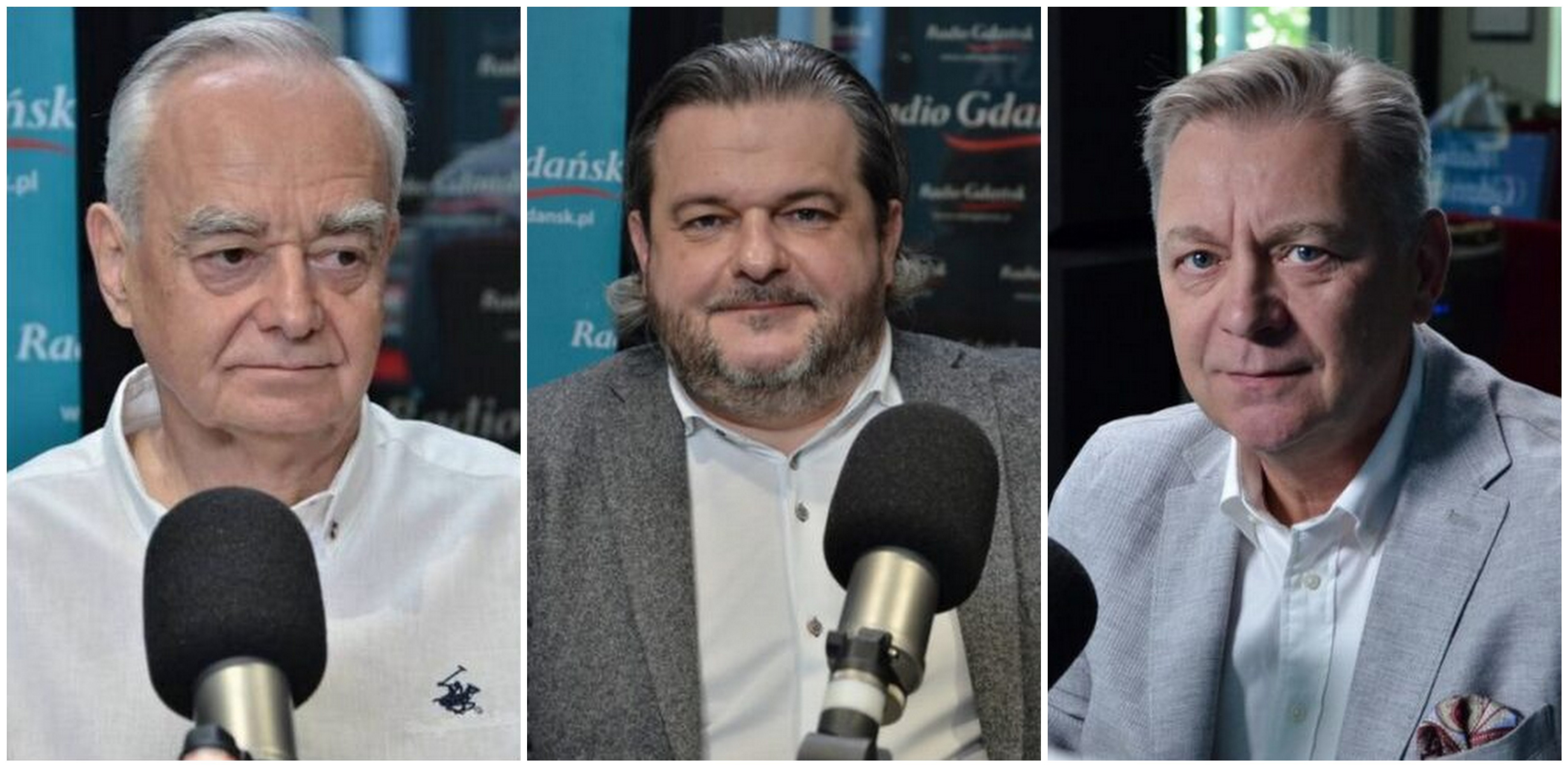 Zbigniew Canowiecki, Paweł Orłowski i Roman Walasiński (fot. Radio Gdańsk)
