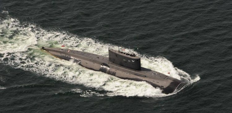 Okręt podwodny typu Kilo Marynarki Wojennej RP (fot. wojsko-polskie.pl)