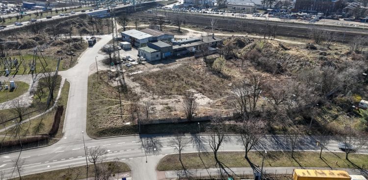 Punkt powstanie przy ul. Hynka (fot. Dyrekcja Rozbudowy Miasta Gdańska)