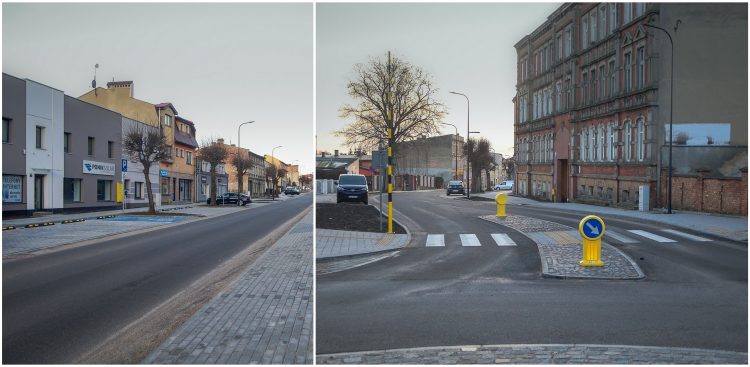 Ulica Chojnicka po remoncie (fot. Facebook/Starogard Gdański)