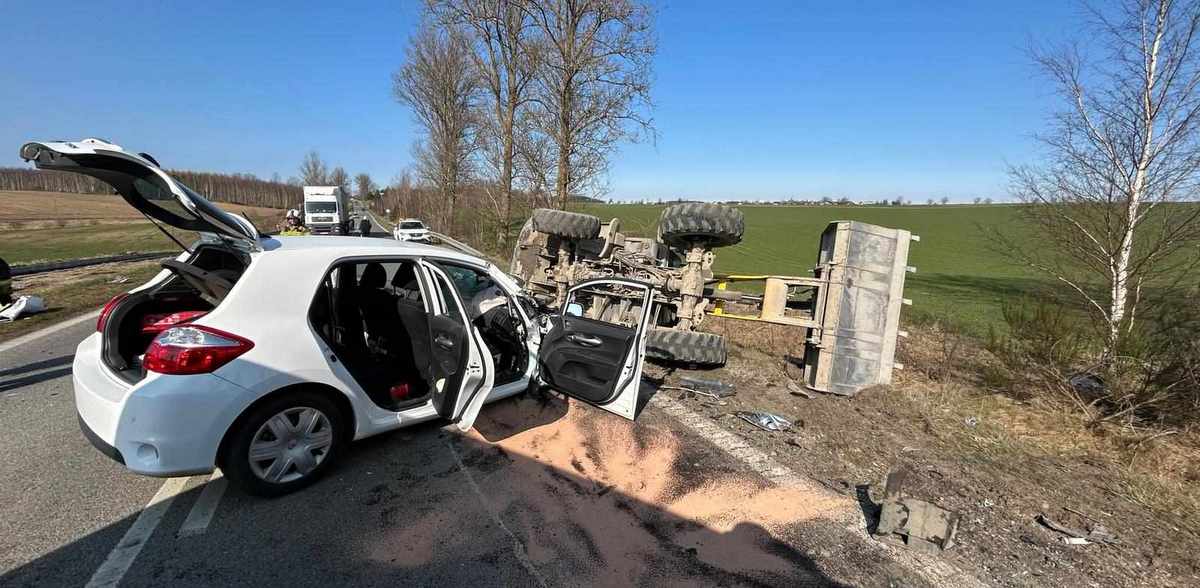 Miejsce wypadków (fot. KPP Lębork)