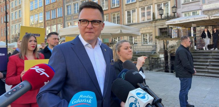 Marszałek Szymon Hołownia (fot. Radio Gdańsk/Oskar Bąk)