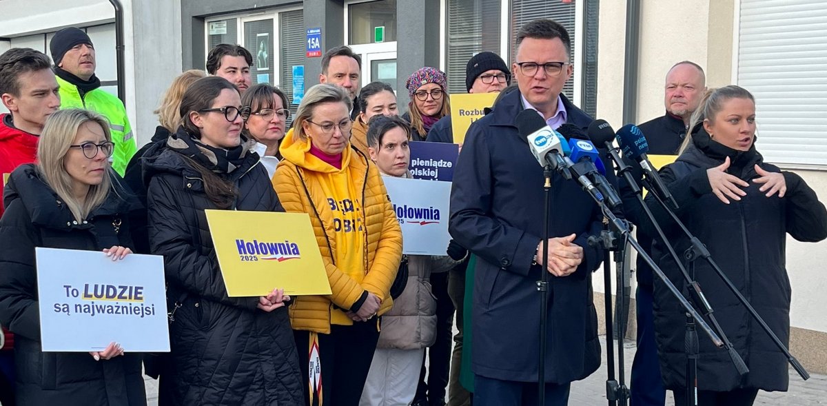 Kandydat na prezydenta odwiedził Bożą Przystań w Rumi (fot. Radio Gdańsk/Robert Groth)