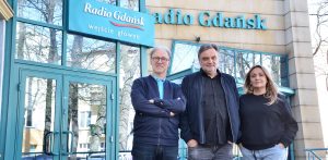 Tomasz Żółtowski, Krzysztof Kornacki, Olga Bieniek (fot. Radio Gdańsk/Adrian Kasprzycki)