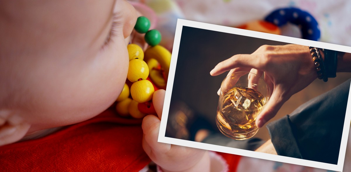 22-latek pod wpływem alkoholu zajmował się dzieckiem (fot. Freepik)