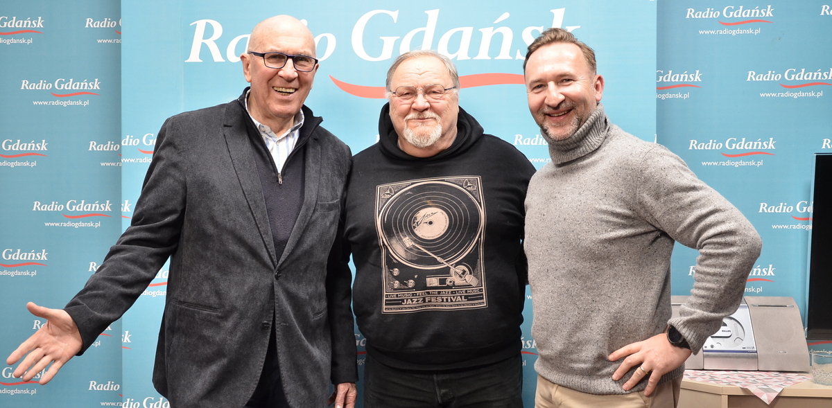 Wojciech Korzeniewski, Piotr Prońko, Tomasz Galiński (fot. Radio Gdańsk)