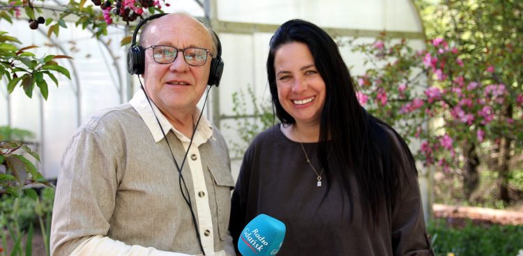 Katarzyna Bellingham i Włodzimierz Raszkiewicz (fot. Radio Gdańsk)