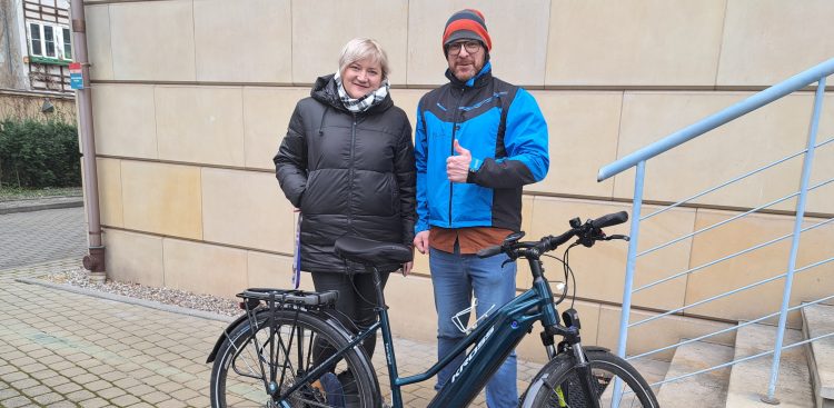 Anna Klinkosz i Tomasz Legutko (fot. Radio Gdańsk/Sebastian Kwiatkowski)