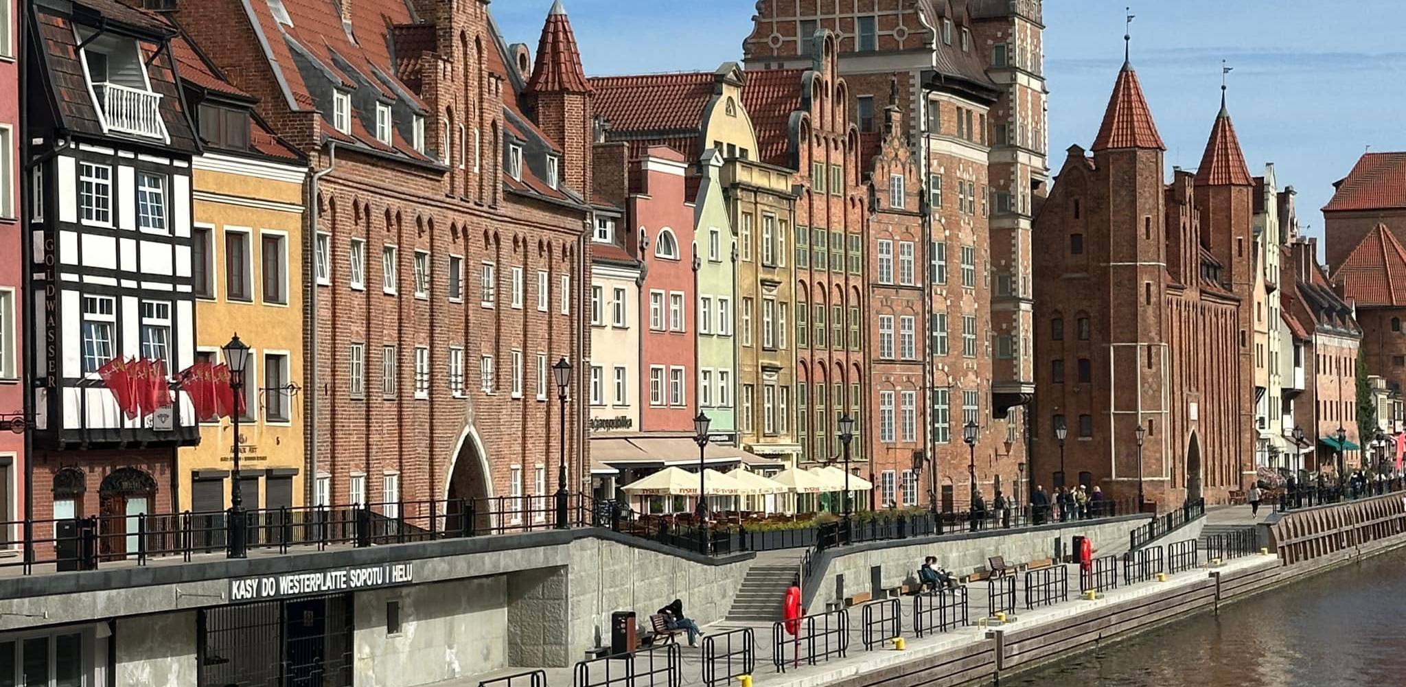 Długie Pobrzeże w Gdańsku po remoncie - 30.04.2025 r. (fot. Radio Gdańsk/Oskar Bąk)