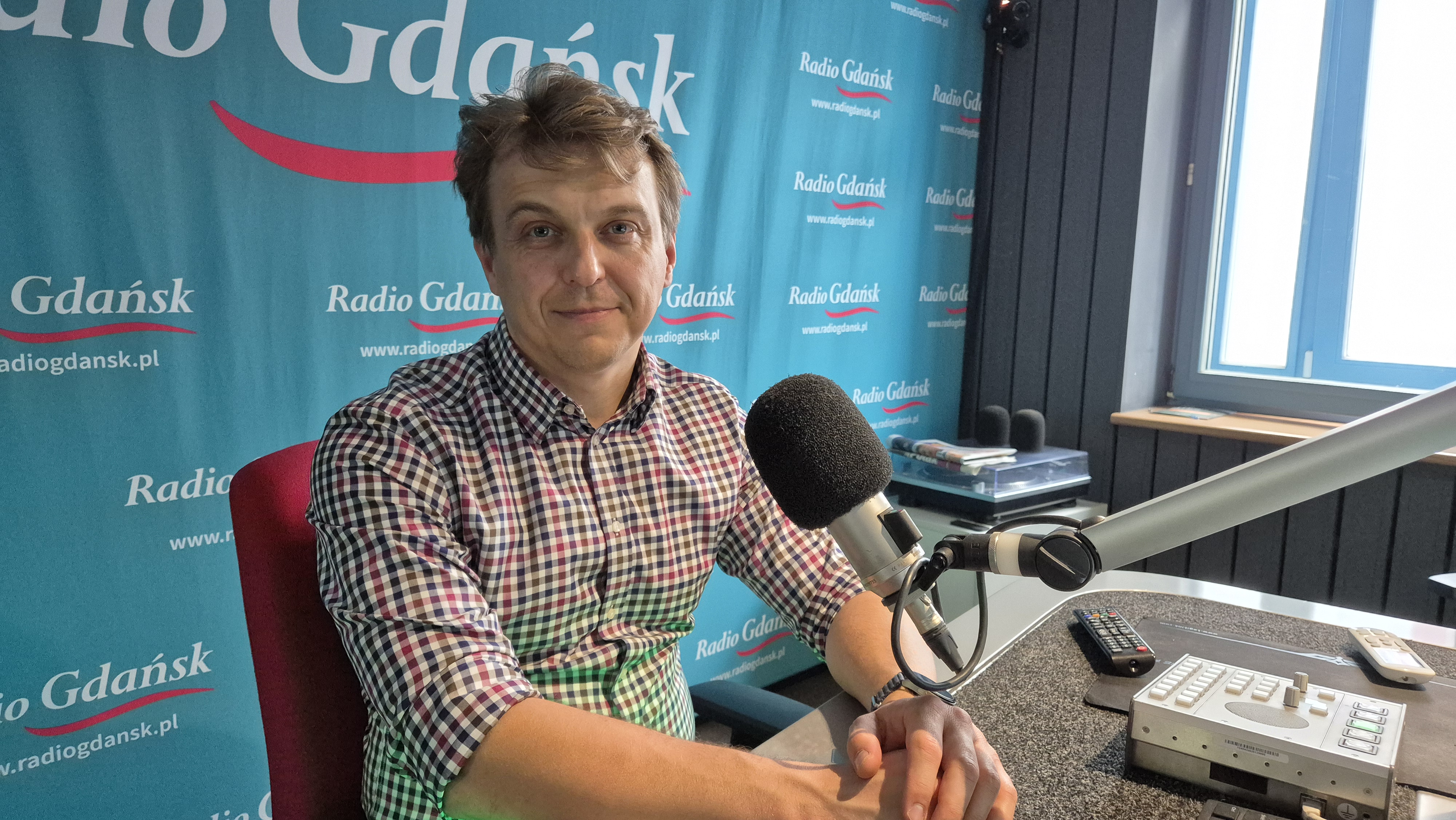 Dr hab. Michał Brzeziński (fot. Radio Gdańsk/Joanna Matuszewska)