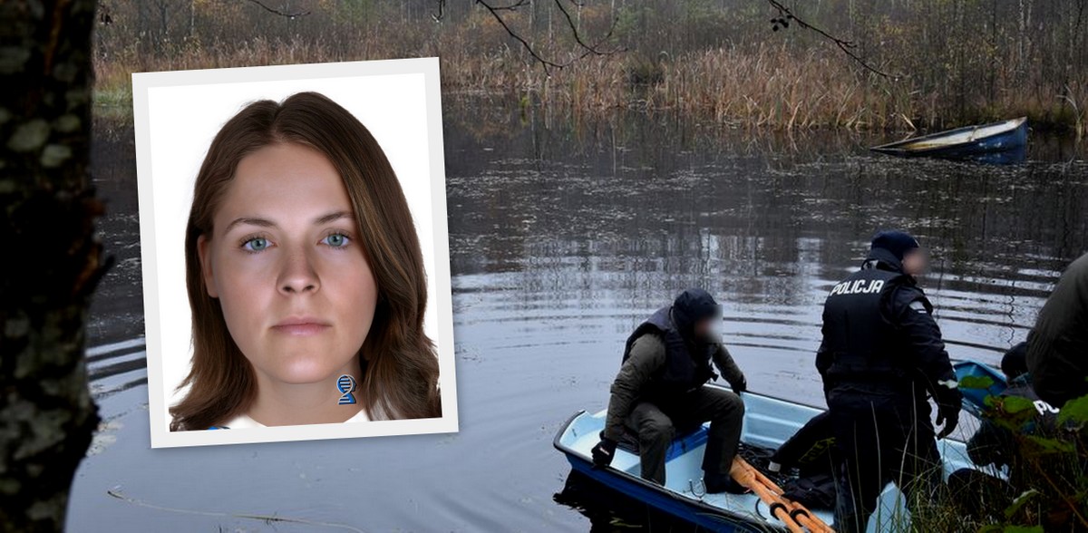 W listopadzie 2024 roku policja ponownie przeszukała zbiornik w Drzewinie, gdzie odnaleziono przed laty ciało kobiety (fot. KWP Gdańsk)