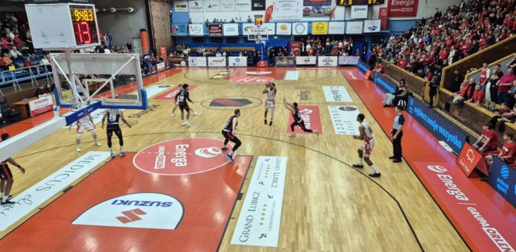 Energa Icon Sea Czarni Słupsk kontra PGE Start Lublin. Słupsk, 26.04.2025 r. (fot. Radio Gdańsk/Przemysław Woś)