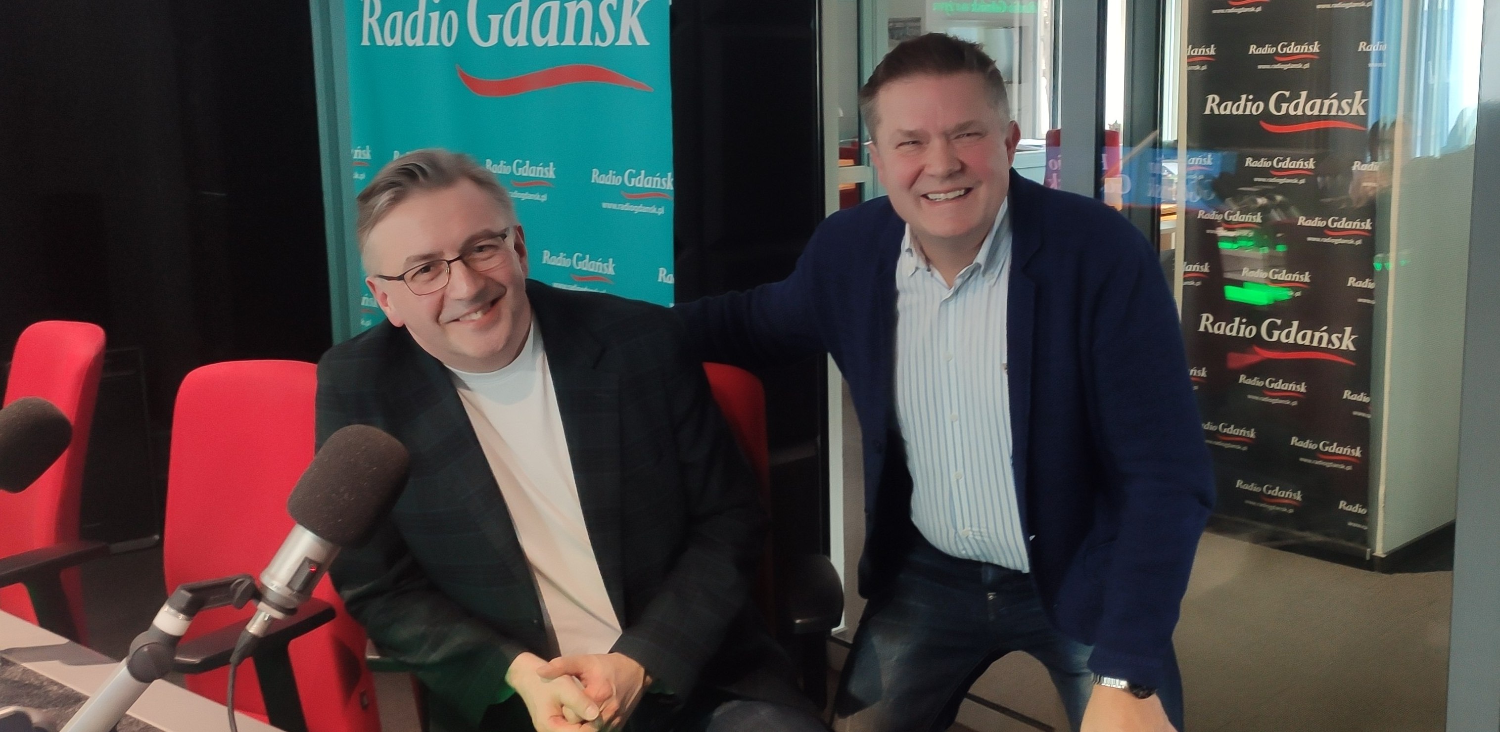 Janusz Trupinda i Sławomir Siezieniewski (fot. Radio Gdańsk)