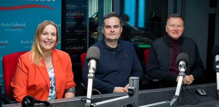 Katarzyna Michałowska, Krzysztof Katka i Bartosz Tobieński (fot. Radio Gdańsk/Pola Malańska)