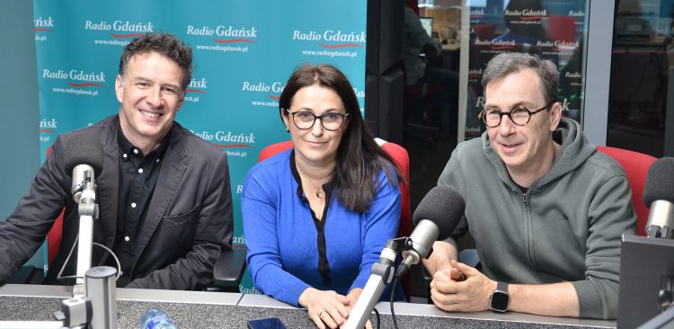 Krzysztof Król, Izabela Grajek-Czabajska i Marek Trojanowicz (fot. Radio Gdańsk/Adrian Kasprzycki)