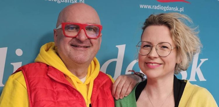 Krzysztof Szulborski i Ewelina Potocka (fot. Radio Gdańsk)