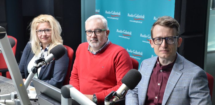 Małgorzata Tobiszewska, Robert Raszczyk i Bogusław Wieczorek (fot. Radio Gdańsk/Adrian Kasprzycki)
