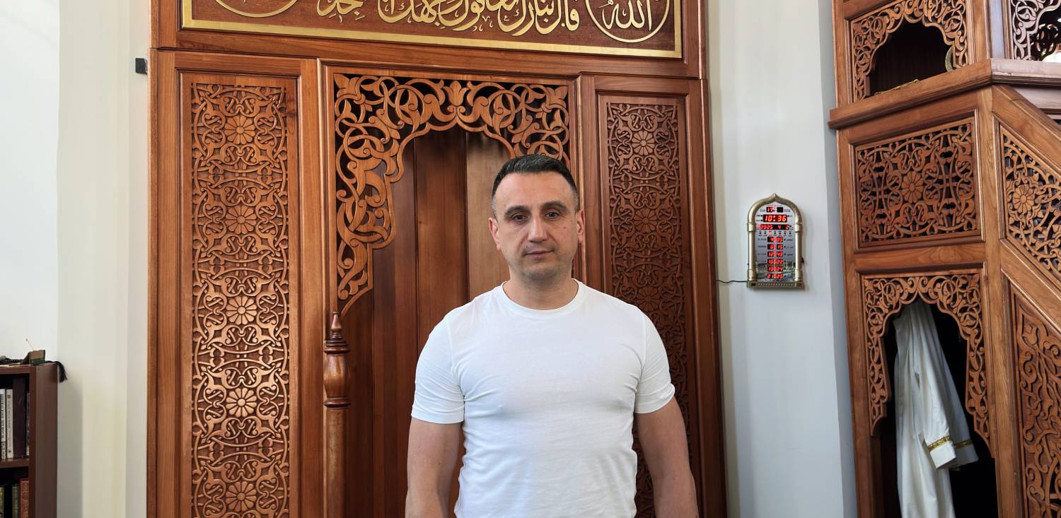 Olgierd Chazbijewicz, przewodniczący Muzułmańskiej Gminy Wyznaniowej w Gdańsku (fot. Radio Gdańsk/Oskar Bąk)