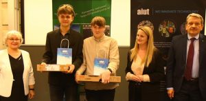 Oskar Rzepecki i Igor Gaweł (Fot. Politechnika Śląska)