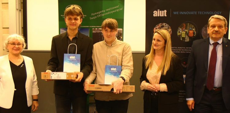 Oskar Rzepecki i Igor Gaweł (Fot. Politechnika Śląska)