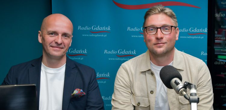 Piotr Ciechowicz i Łukasz Olechnowicz (fot. Radio Gdańsk/Pola Malańska)