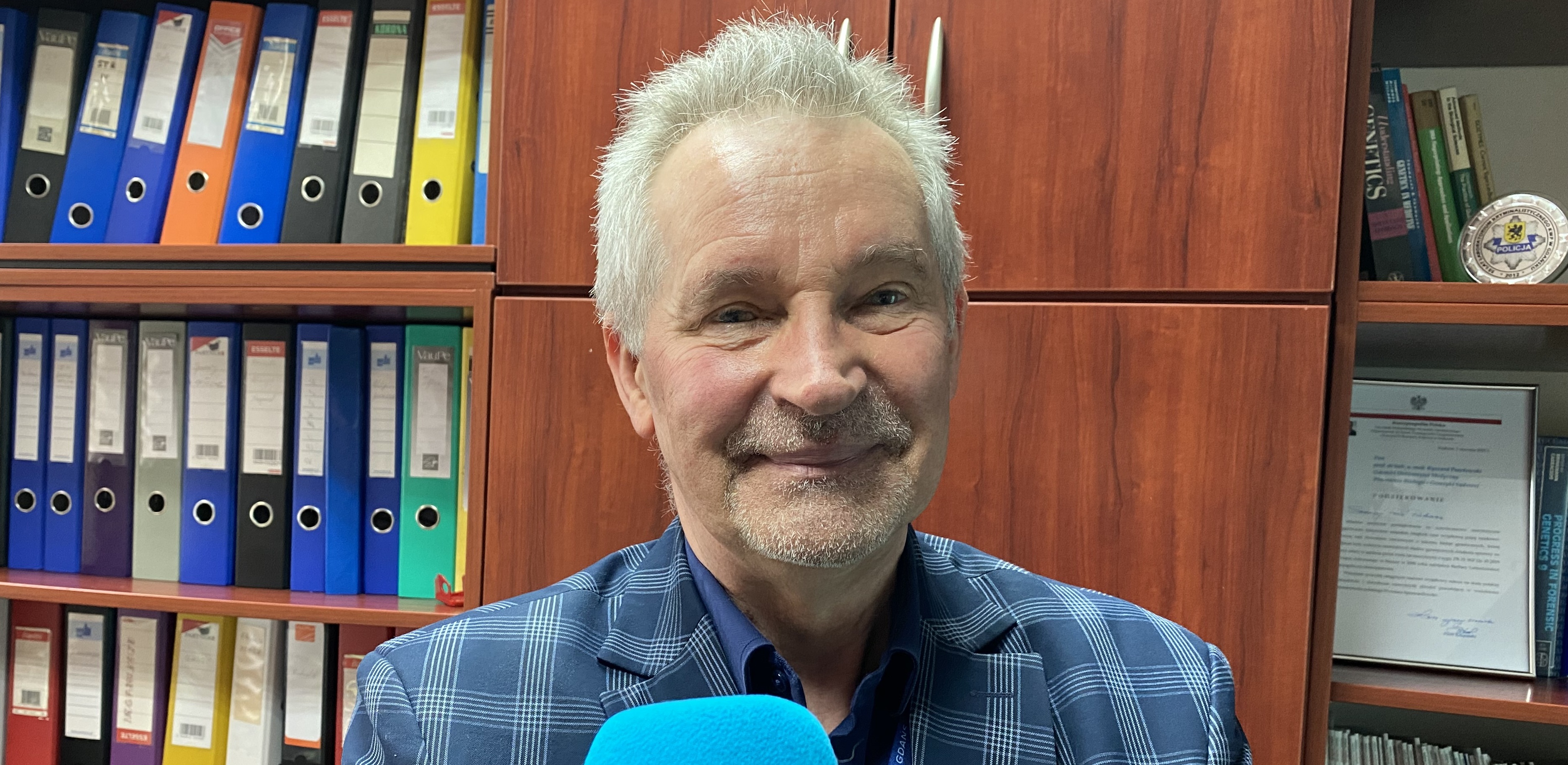 Prof. Ryszard Pawłowski (fot. Radio Gdańsk/Kuba Kaługa)