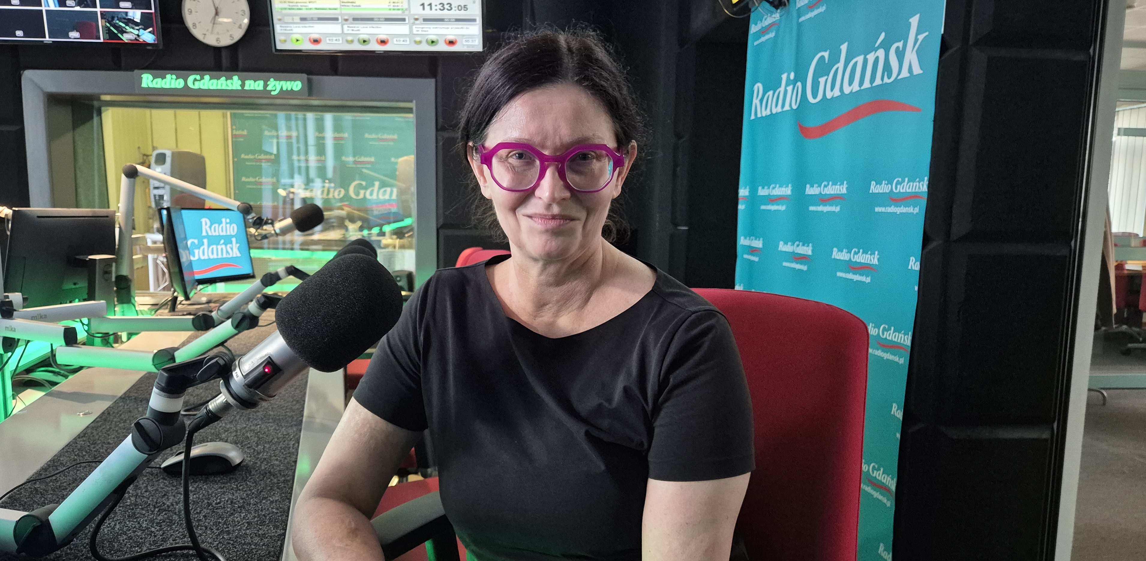 Prof. dr hab. inż. Adriana Zaleska-Medynska (fot. Radio Gdańsk/Joanna Matuszewska)