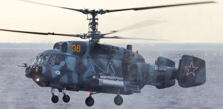 Rosyjski śmigłowiec Kamov Ka-29
(Fot. wikimedia commons)