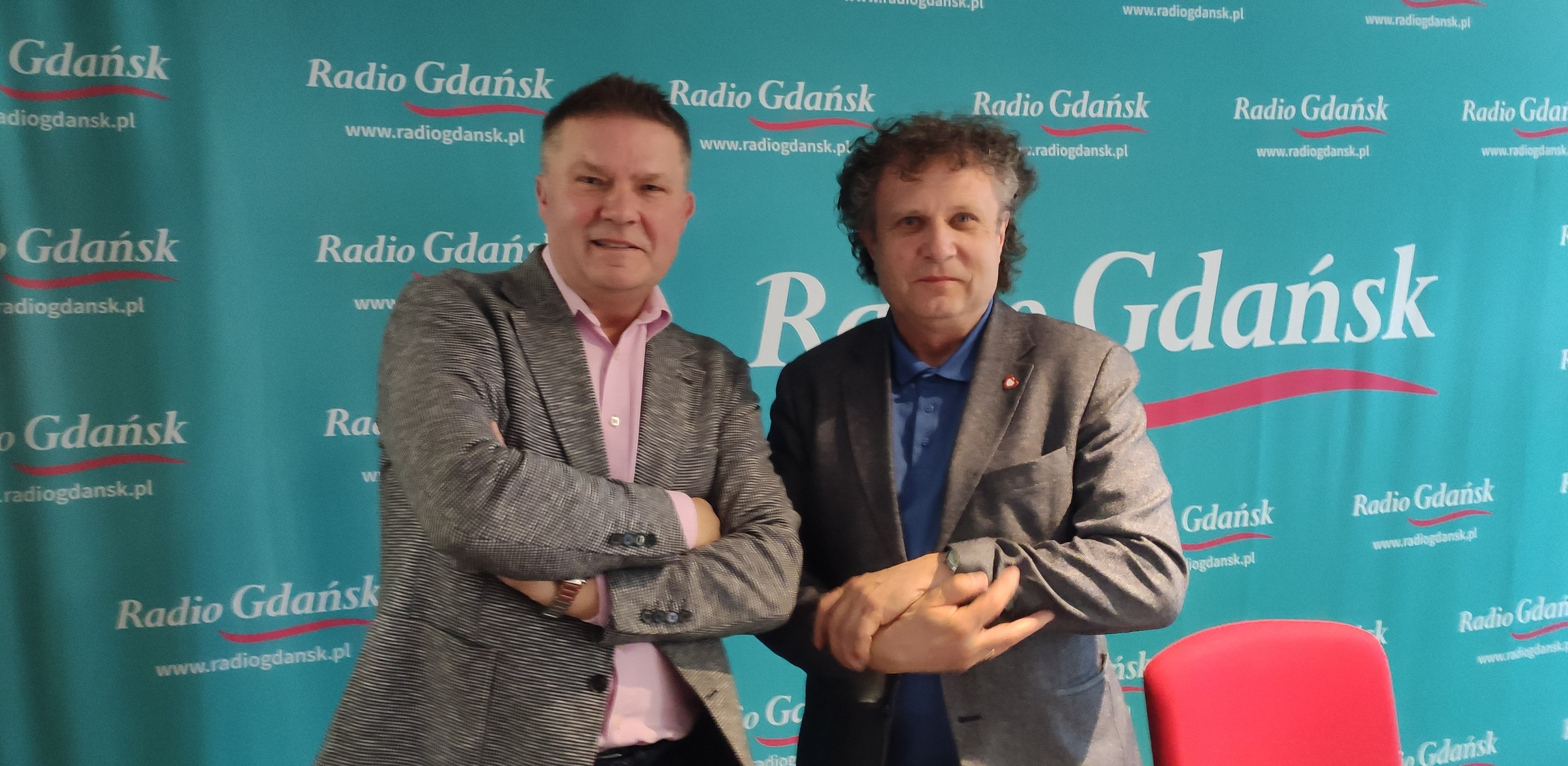 Sławomir Siezieniewski i Jacek Karnowski (fot. Radio Gdańsk)
