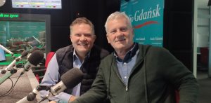 Sławomir Siezieniewski i Michał Listkiewicz (fot. Radio Gdańsk/Piotr Puchalski)