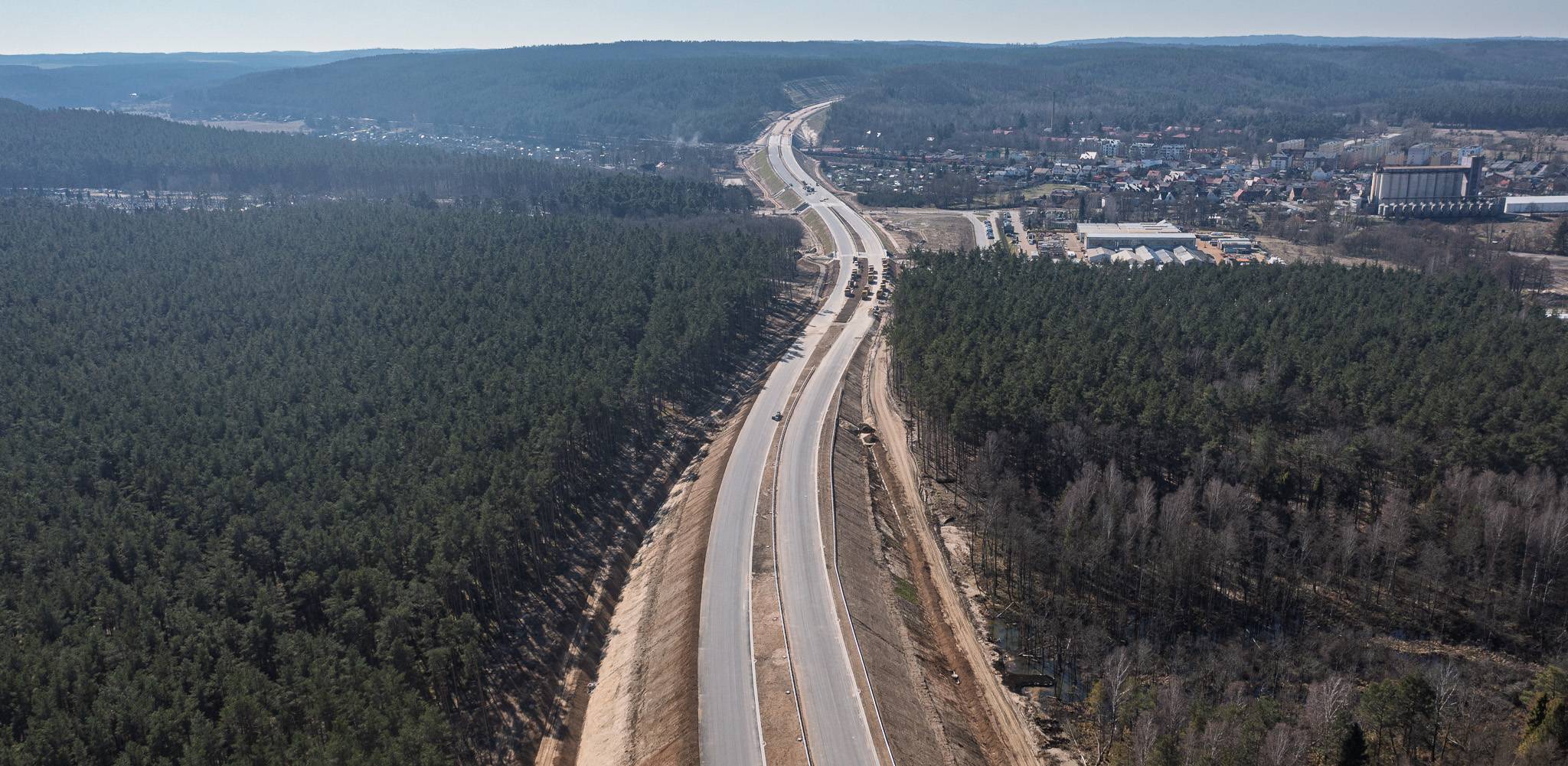 Budowa Trasy Kaszubskiej (fot. GDDKiA)