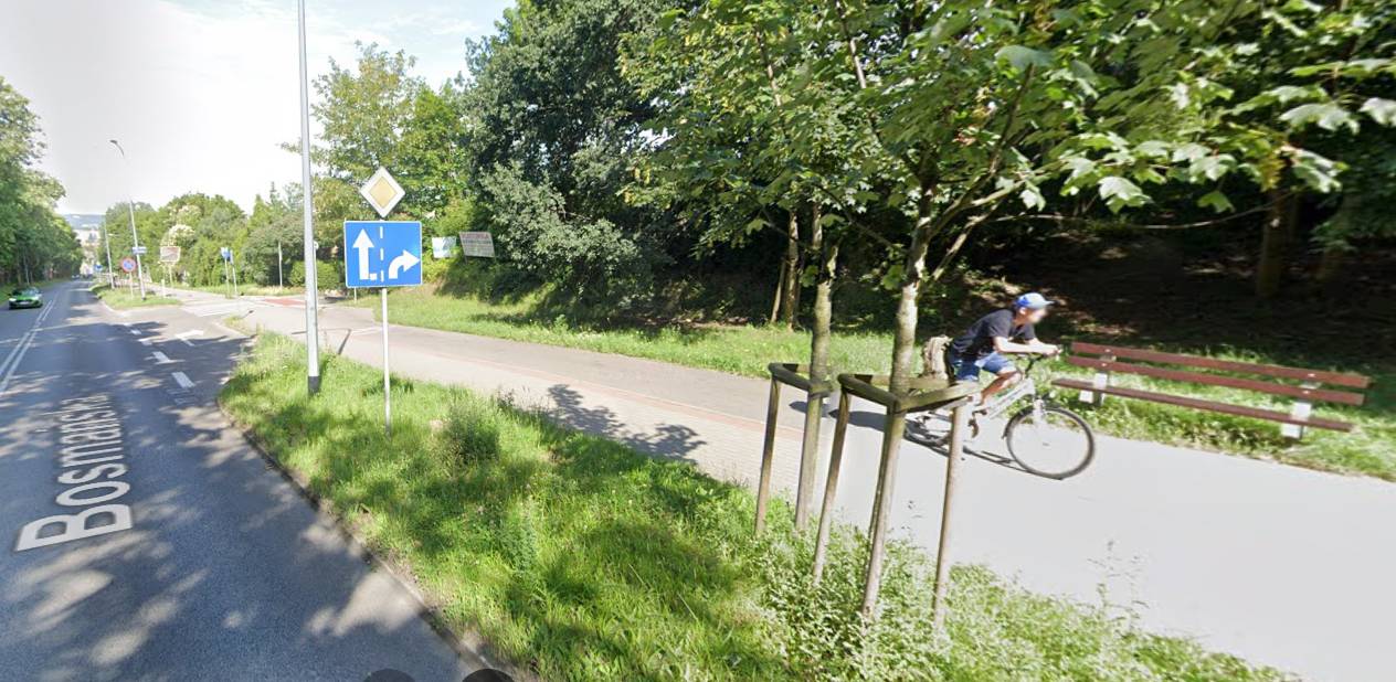 Ulica Bosmańska w Gdyni (fot. Google Maps)