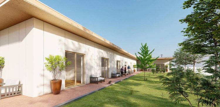 Wizualizacje Centrum Opiekuńczo–Mieszkalnego w Człuchowie (fot. czluchow.eu)