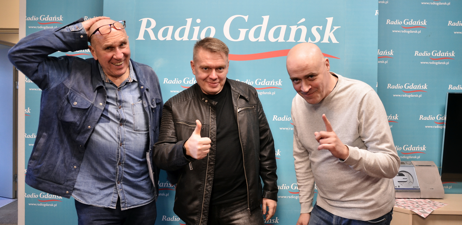 Od lewej: Wojciech Korzeniewski, Michał Szulta, Maciej Łyszkiewicz (fot. Radio Gdańsk/Piotr Puchalski)
