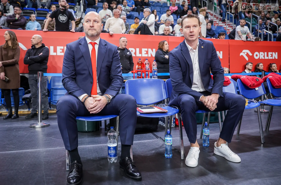 Roberts Stelmahers (z lewej) fot. Andrzej Romański/plk.pl