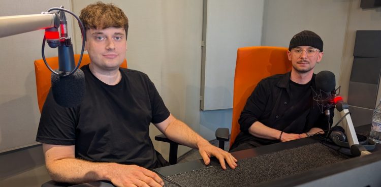 Grzegorz Piotrowski i Michał Gondek (fot. Radio Gdańsk/Tatiana Slowi)