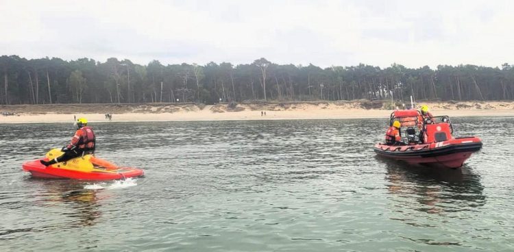 Akcja ratownicza w Ustce (fot. MSPiR SAR/Sebastian Kluska)