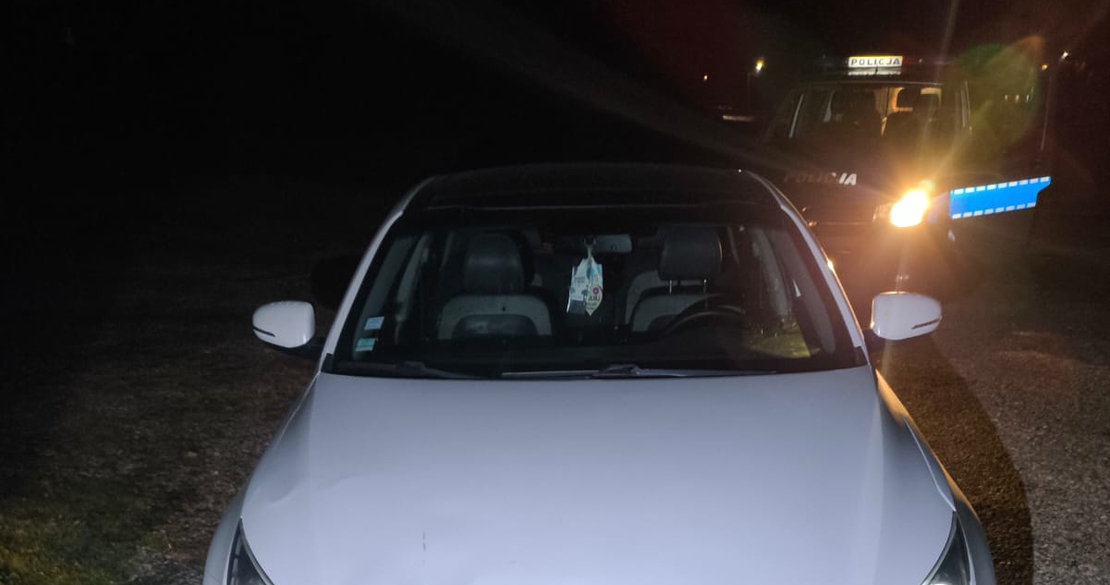 Miejsce zdarzenia (fot. Komenda Powiatowa Policji w Bytowie)