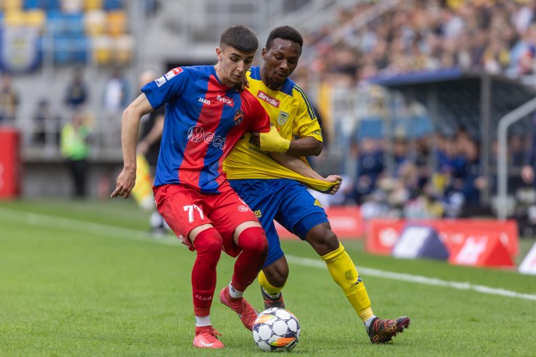 Fortuna 1 Liga. Arka Gdynia - Odra Opole .19.04.2025fot. Krzysztof Mystkowski / KFP