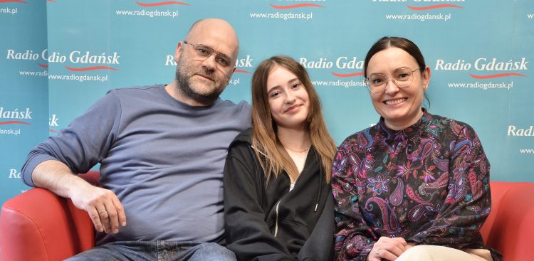 Rodzina państwa Kamińskich (fot. Radio Gdańsk/Michał Pacześniak)