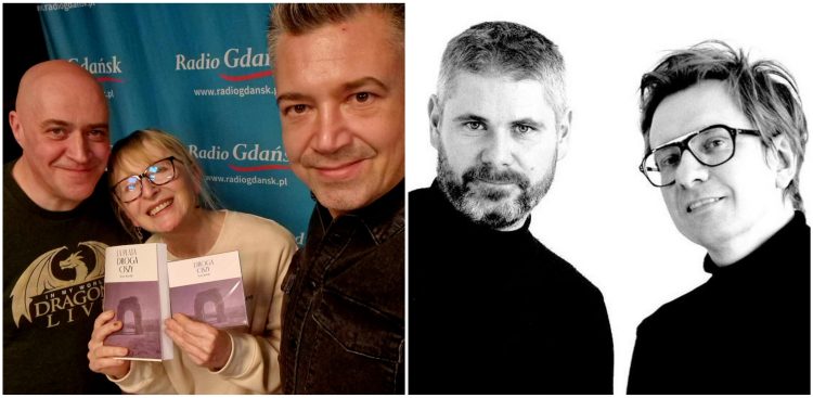 Maciej Łyszkiewicz, Beata Bartelik, Grzegorz Kusio, Łukasz Jemioła i Paweł Błędowski (fot. RG / archiwum duetu Błędowski&Jemioła)