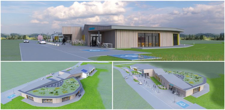 Wizualizacja szkoły, która ma powstać na terenie redzkiego osiedla Betlejem (graf. UM Reda)
